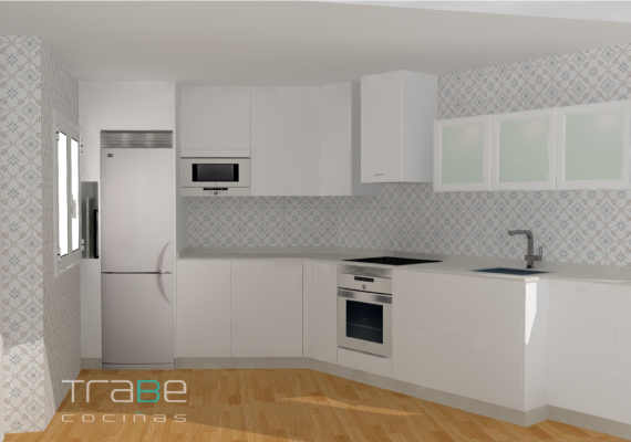 Proyecto cocina 2 Trabe Cocinas Lugo