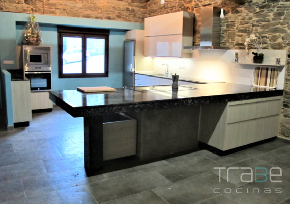 Proyecto cocina 3 Trabe Cocinas Lugo