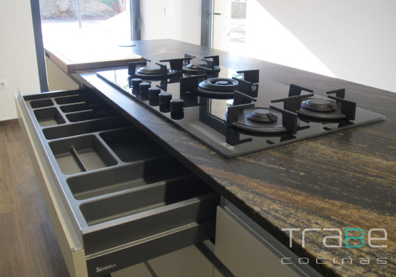 Proyecto cocina 4 Trabe Cocinas Lugo